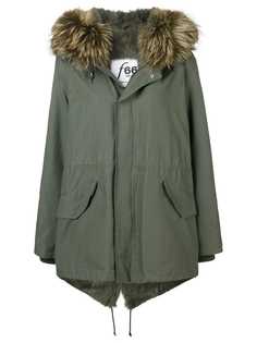 Furs66 fur trim parka