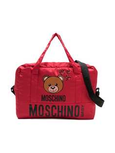 Moschino Kids сумка для переодевания с логотипом