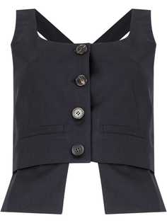 Aalto buttoned vest top