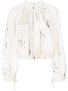 3.1 Phillip Lim куртка-бомбер с нашивками