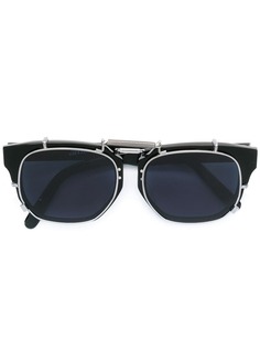 Jean Paul Gaultier Vintage солнцезащитные очки со съемными стеклами