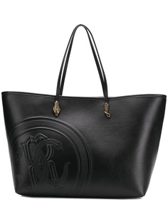 Roberto Cavalli сумка-шоппер с тисненым логотипом