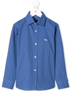 Harmont & Blaine Junior рубашка с вышитым логотипом