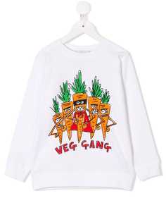 Stella Mccartney Kids топ Carrots с принтом