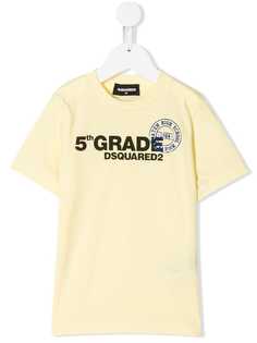 Dsquared2 Kids футболка с принтом 5th grade