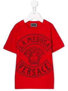 Young Versace футболка с принтом La Medusa