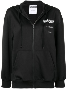 Moschino куртка Couture с капюшоном