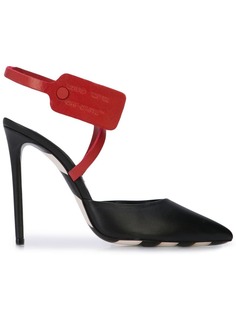 Off-White туфли-лодочки с ярлыком