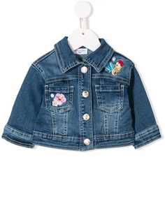 Monnalisa джинсовая куртка Little Mermaid