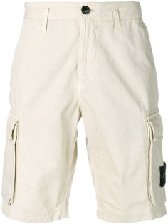 Stone Island шорты карго с логотипом