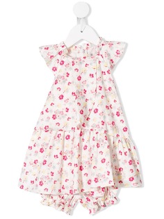 Baby Dior платье без рукавов с цветочным принтом