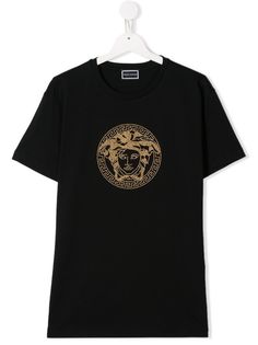 Young Versace футболка с логотипом Medusa