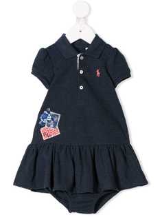 Ralph Lauren Kids платье с воротником-поло