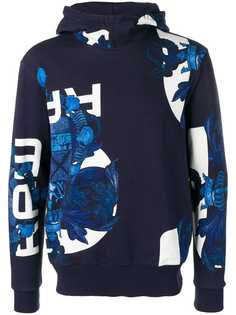 G-Star Raw Research толстовка с принтом и капюшоном