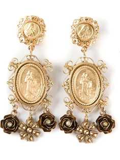 Dolce & Gabbana серьги Madonna