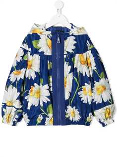 Monnalisa куртка K-Way с принтом ромашек
