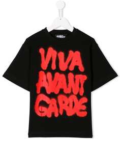 Jeremy Scott Junior graffiti print T-shirt