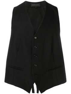 Ann Demeulemeester однобортный жилет