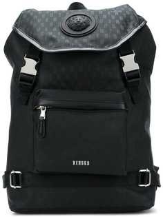 Versus buckle logo backpack