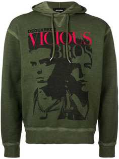 Dsquared2 толстовка с капюшоном и принтом Vicious Bros