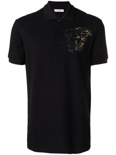 Versace Collection рубашка-поло с элементом Medusa