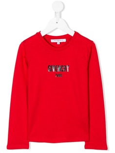 Givenchy Kids футболка с принтом логотипа