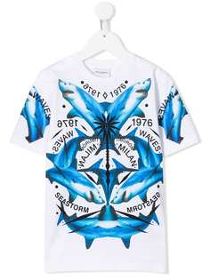 Marcelo Burlon County Of Milan Kids shark print T-shirt