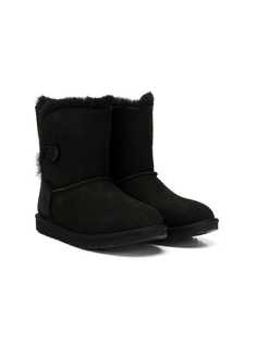 Ugg Australia Kids сапоги на пуговице сбоку