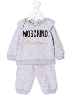 Moschino Kids толстовка Couture с вышивкой