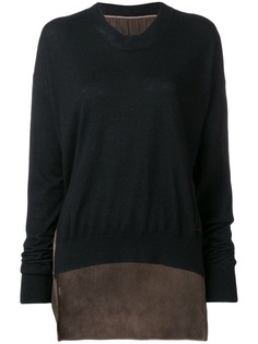 Uma Wang джемпер дизайна колор-блок