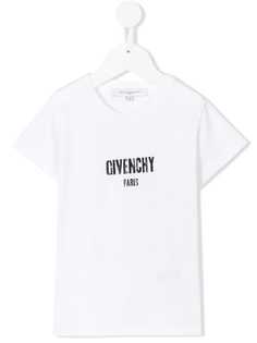 Givenchy Kids футболка с логотипом