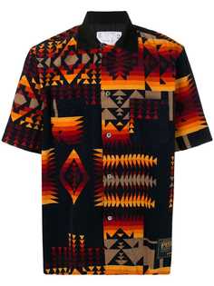 Sacai рубашка с принтом Navajo