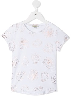 Kenzo Kids футболка с принтом