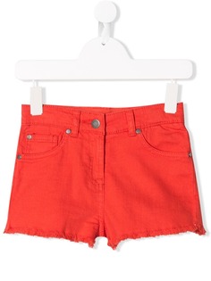 Stella Mccartney Kids джинсовые шорты с завышенной талией
