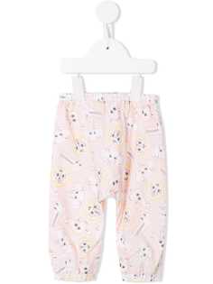 Kenzo Kids брюки с принтом