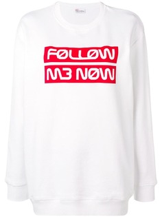 Red Valentino толстовка Follow Me Now