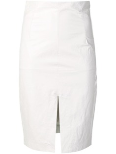 Twin-Set юбка-карандаш с разрезом спереди