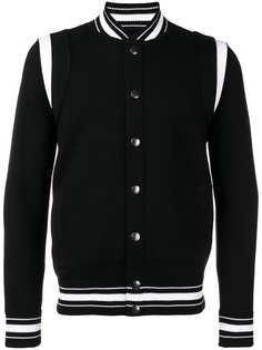 Givenchy куртка-бомбер в университетском стиле