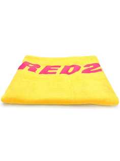 Dsquared2 пляжное полотенце с логотипом
