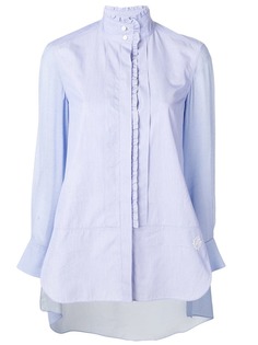Chloé рубашка А-силуэта с оборками