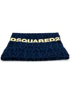 Dsquared2 пляжное полотенце с логотипом