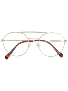 Miu Miu Eyewear очки с кристаллами