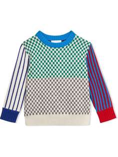 Burberry Kids кашемировый свитер с графическим узором