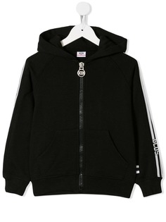 Gcds Kids толстовка с полосками и логотипом на рукавах