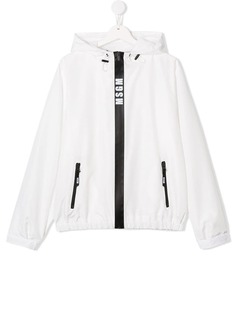 Msgm Kids куртка с капюшоном