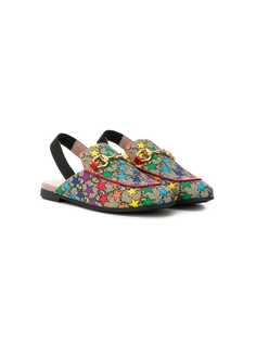 Gucci Kids слиперы с отделкой Princetown GG