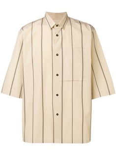 Jil Sander рубашка в полоску