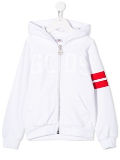 Gcds Kids double stripe hoodie