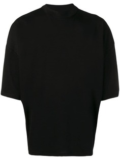 Jil Sander однотонная футболка в стиле оверсайз