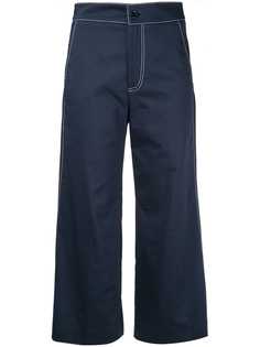 Vivetta укороченные прямые брюки